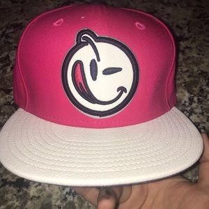 YUMS Faux Leather Bill Snapback